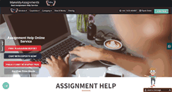 Desktop Screenshot of makemyassignments.com